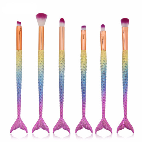 Mermaid Make-Up Brush Set