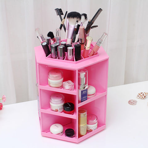 Rotating Make-Up Storage & Organizer