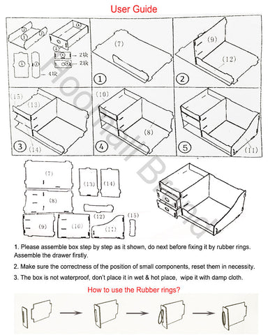 Wooden Cosmetics Organizer