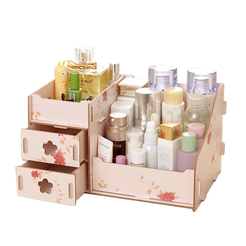 Wooden Cosmetics Organizer