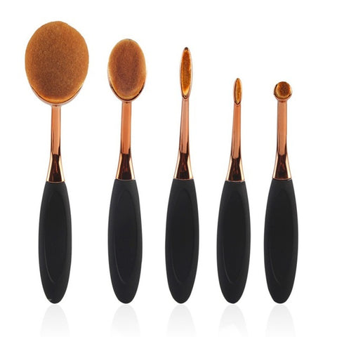 Toothbrush-Shaped Brush Set