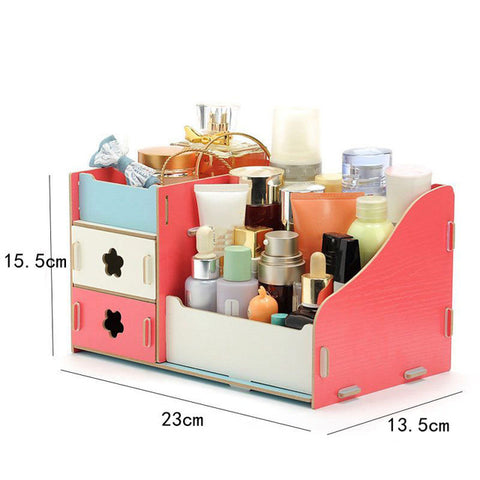 Wooden Cosmetics Organizer